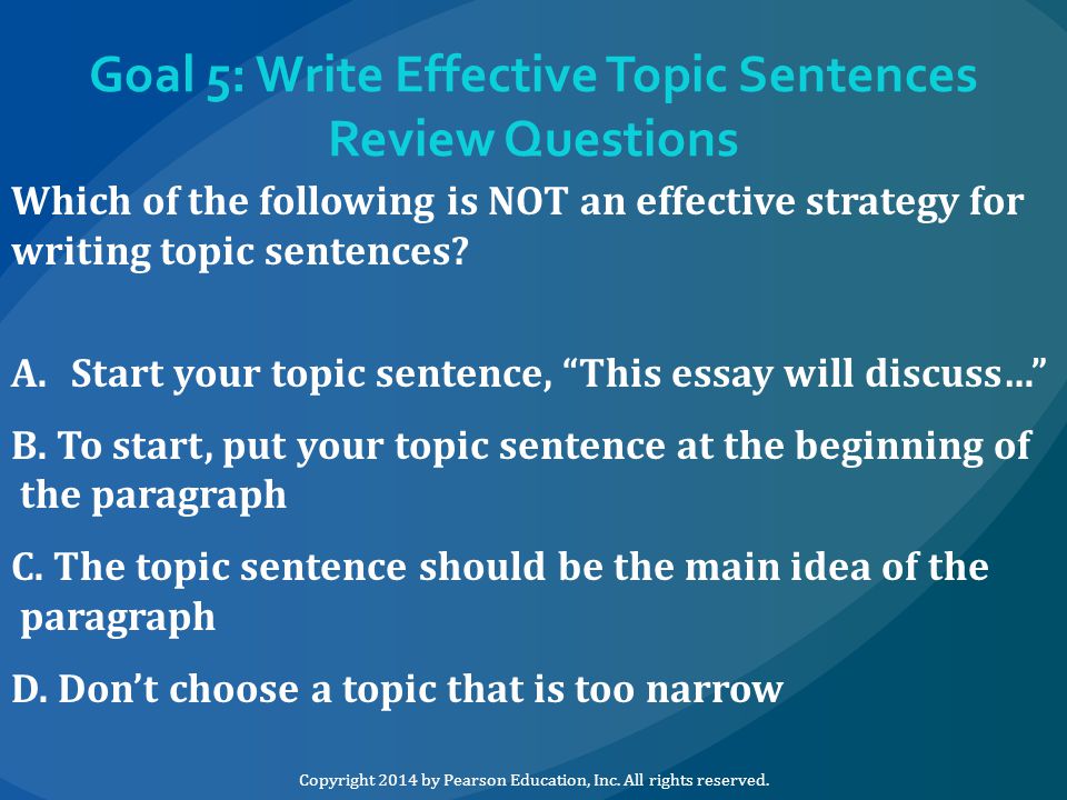 Sample IEP Goals for Writing: Content, Fluency, Focus, Convention and Editing, and Style